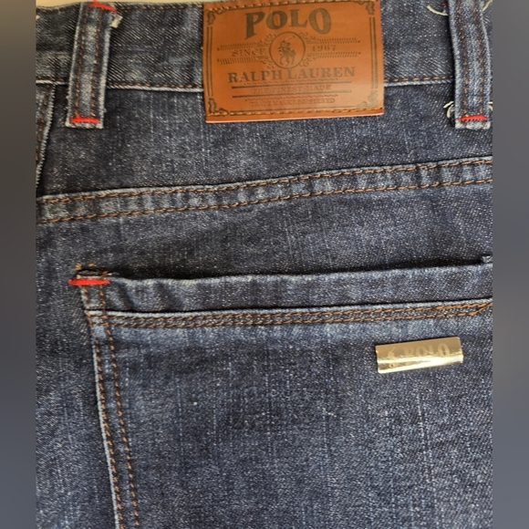 Ralph Lauren Polo Jeans.  Straight Leg, 32 Waist, Med Dark Wash - Picture 7 of 10